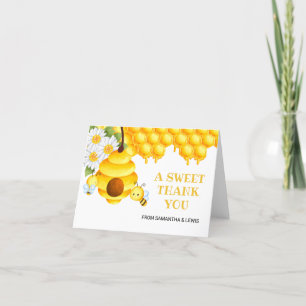 Sweet Honey Bee Danke, Card Dankeskarte