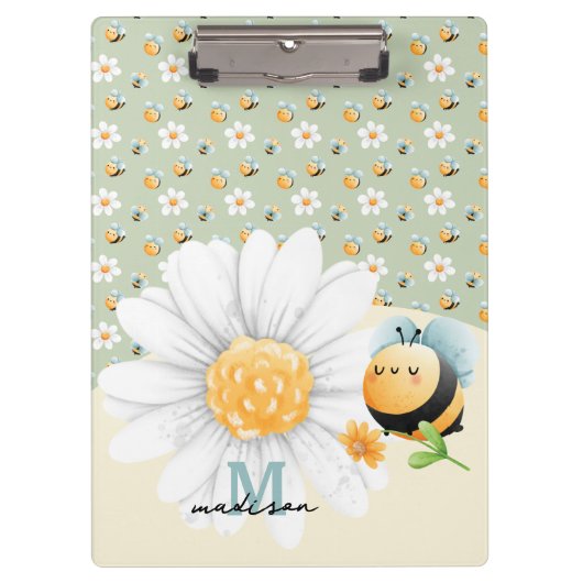 Sweet Honey Bee Kids Clipboard Klemmbrett (Vorderseite)