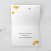 Sweet Honey Bee Vielen Dank Karte (Innenseite)