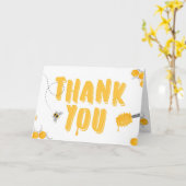 Sweet Honey Bee Vielen Dank Karte (Gelbe Blume)