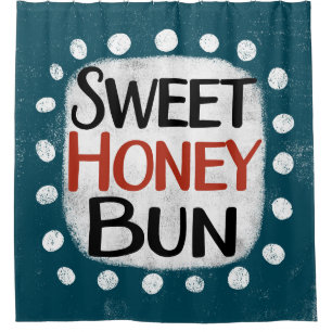 Sweet Honey Bun Duschvorhang