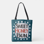 Sweet Honey Bun Tote Bag Tasche (Rückseite)