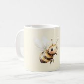 Sweet Honey Cute Happy Bee Kaffeetasse (Vorderseite Links)