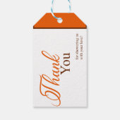 Sweet Honeybee Baby Dusche Geschenkanhänger (Rückseite)