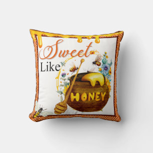 Sweet Honeybee Baby Dusche Kissen