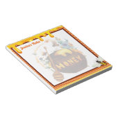 Sweet Honeybee Baby Dusche Notizblock (angewinkelt)