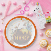 Sweet Honeybee Baby Dusche Pappteller (Party)