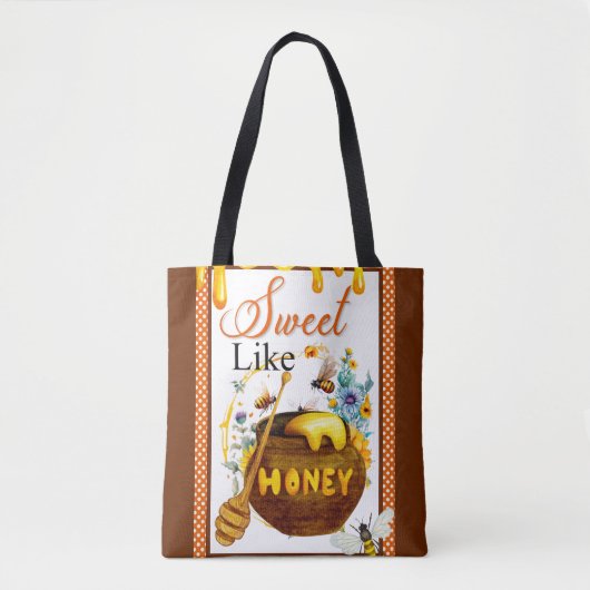 Sweet Honeybee Baby Dusche Tasche (Vorderseite)