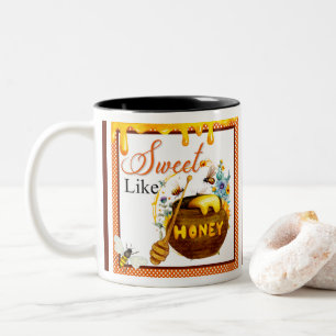 Sweet Honeybee Baby Dusche Zweifarbige Tasse