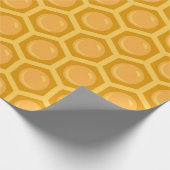 Sweet Honeycomb Wrapping Paper Geschenkpapier (Ecke)