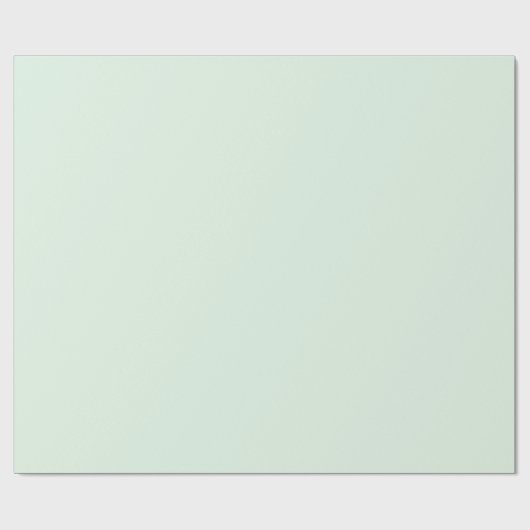 Sweet Honeydew Melon Solid Color Geschenkpapier (Flach)