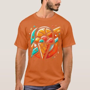 Sweet Hoops lustige Basketballspielereis-Kegel T-Shirt