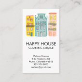 Sweet House Reinigungsservice Zuhause Services Jan Visitenkarte (Vorderseite)