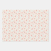 Sweet Hübsch Pink Candy Lollipops Niedlich Geschenkpapier Set (Vorderseite 3)