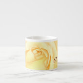 Sweet Hübsch Yellow Rose Espressotasse (Vorderseite)