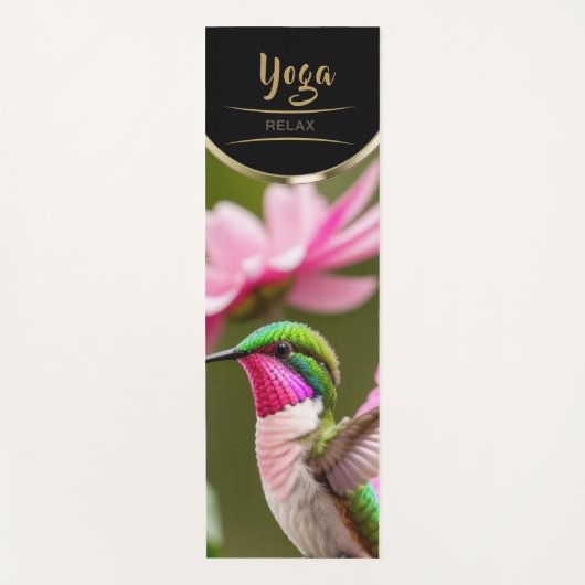 Sweet Hummingbird - Yoga Mat Yogamatte (Vorderseite)