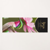 Sweet Hummingbird - Yoga Mat Yogamatte (Vorderseite (Horizontal))