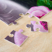 Sweet Hund und Rose Puzzle (Seite)