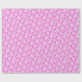 Sweet Hütte Lila und Rosa Weihnachten Geschenkpapier (Flach)