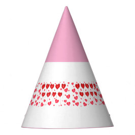 Sweet I Liebe You Pink Hearts-Cap Handwerksartikel Partyhütchen