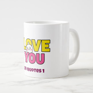 Sweet I Love You Graphic for Gifts and Apparel Jumbo-Tasse