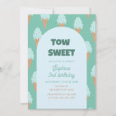 Sweet Ice Cream Birthday Einladung (Vorderseite)