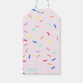 Sweet Ice Cream Birthday Geschenkanhänger (Rückseite)