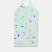 Sweet Ice Cream Birthday Geschenkanhänger (Rückseite)