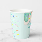 Sweet Ice Cream Birthday Pappbecher (Rechts)