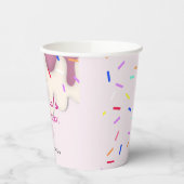 Sweet Ice Cream Birthday Pappbecher (Links)