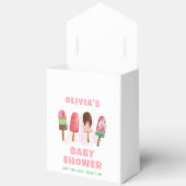Sweet Ice Cream Popcicle Baby Dusche Geschenkschachtel (Offen)