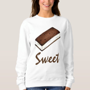 Sweet Ice Cream Sandwich Feinschmecker Sweatshirt