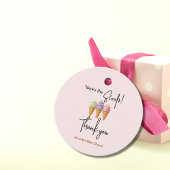 Sweet Ice Cream Summer Here Scoop Baby Dusche Geschenkanhänger
