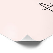 Sweet Ice Cream Summer Here Scoop Baby Dusche Poster (Ecke)