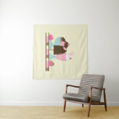 Sweet Ice Cream Sundae & Strawberry Float Wandteppich (Beispiel (Horizontal))