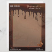 Sweet Indulgence Chocolate Briefkopf (Vorne/Hinten)