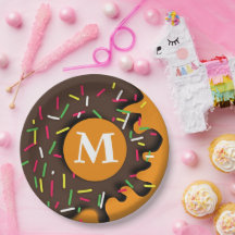 Sweet Indulgence - Personalisiertes Donut Monogram