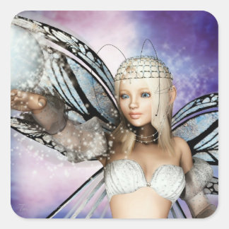 Sweet Innocence Quadratischer Aufkleber