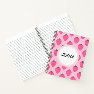 Sweet Inspiration: Personalisierte Erdbeere Notizblock