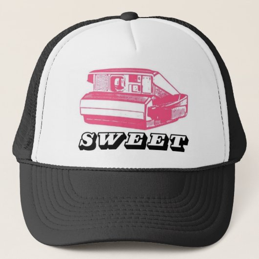 Sweet(Instant-Kamera) Truckerkappe (Vorderseite)