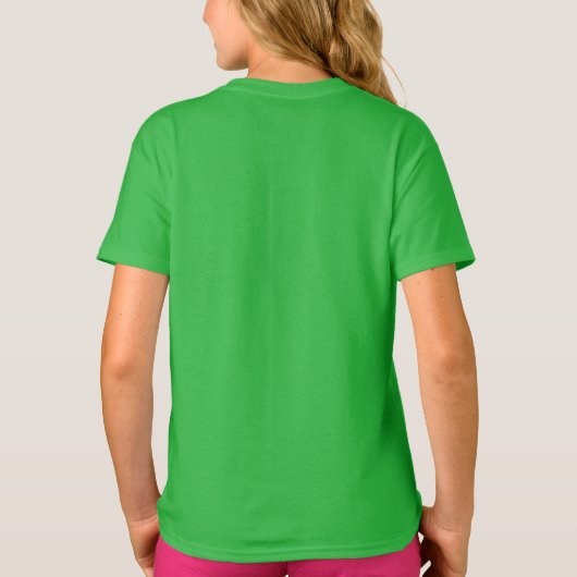 Sweet Irish Cupcake Personalisiert Boy oder Girl T-Shirt (Rückseite)