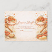 Sweet Italian Meatball Diapper Raffle Begleitkarte (Vorderseite)