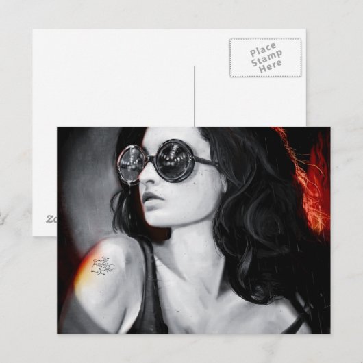 Sweet Jane Postkarte (Vorne/Hinten)