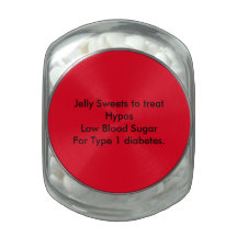 Sweet Jar setzen Süßigkeiten auf Leckerei Hypo