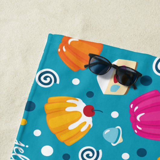 Sweet Jellies Strandtuch (Beispiel)