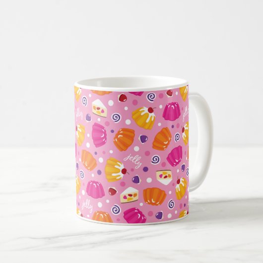 Sweet Jelly Pattern Kaffeetasse (VorderseiteRechts)