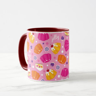 Sweet Jelly Pattern Tasse