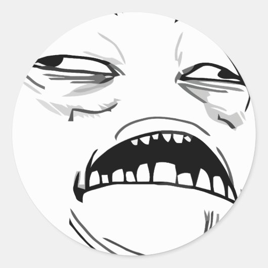 Sweet Jesus Meme - Round Stickers (Vorderseite)