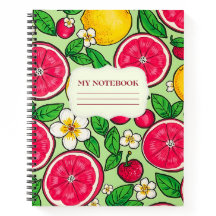 Sweet & Juicy Notebook - farbenfroh