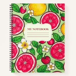 Sweet & Juicy Notebook - farbenfroh Notizblock